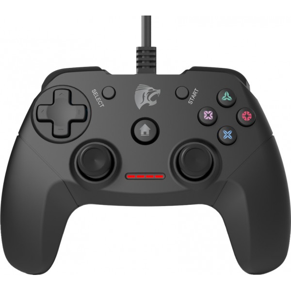 ROAR ενσύρματο gamepad R100WD, με vibration, PC, PS3 & Android TV box