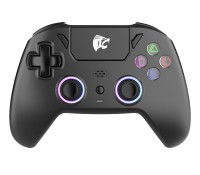 ROAR ασύρματο gamepad RR-0023, Switch/PS4/PC/iOS/Android, Bluetooth, μαύρο
