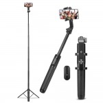 Spigen S560W Selfie Stick Τρίποδο Κινητού με Bluetooth Μαύρο