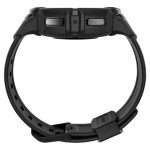 Spigen Rugged Armor Θήκη Σιλικόνης σε Μαύρο χρώμα για το Galaxy Watch5 Pro 45mm