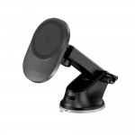 Tech- Protect® MM15W-V1 Βάση Κινητού Αυτοκινήτου για το Ταμπλό και τον Αεραγωγό με Φόρτιση MagSafe 15W- Black