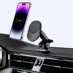 Tech- Protect® MM15W-V1 Βάση Κινητού Αυτοκινήτου για το Ταμπλό και τον Αεραγωγό με Φόρτιση MagSafe 15W- Black