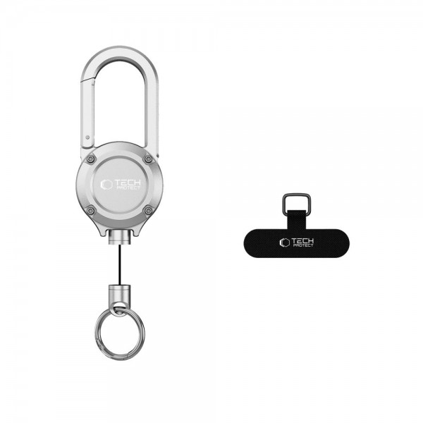 Tech-Protect ATH02 UrbanLoop Αντικλεπτικό Λουράκι Ασφαλείας για Smartphone & Αξεσουάρ Ασημί Tech-Protect ATH02 UrbanLoop Αντικλεπτικό Λουράκι Ασφαλείας για Smartphone & Αξεσουάρ Ασημί