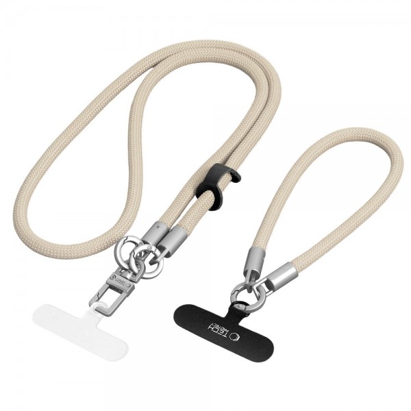 Tech-Protect C10S – Λουράκι Crossbody & Καρπού Desert Beige/Titanium Tech-Protect C10S – Λουράκι Crossbody & Καρπού Desert Beige/Titanium