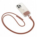 Tech-Protect C5S CrossBody – Λουράκι-κορδόνι για κινητό με 2 αντάπτορες, καφέ Tech-Protect C5S CrossBody – Λουράκι-κορδόνι για κινητό με 2 αντάπτορες, καφέ