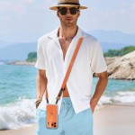 Tech-Protect Universal Rope Crossbody, Cosmic orange, κορδόνι λαιμού για το κινητό C6S