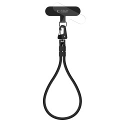 Tech-Protect C8S Rope Wrist Strap κορδόνι καρπού Μαύρο