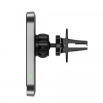 Tech-Protect CW19 - Μαγνητική Βάση Ασύρματης Φόρτισης για Κινητά MagSafe για Αεραγωγούς Αυτοκινήτων - 15W - Black 