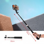 Tech-Protect GA100 Monopad & Selfie Stick για GoPro και DJI, Μαύρο