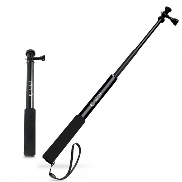 Tech-Protect GA100 Monopad & Selfie Stick για GoPro και DJI, Μαύρο