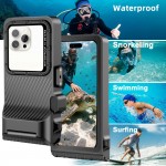 Tech-Protect IPX8 Pro Universal Αδιάβροχη Θήκη Κατάδυσης – Γκρι/Μαύρο