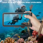 Tech-Protect IPX8 Pro Universal Αδιάβροχη Θήκη Κατάδυσης – Γκρι/Μαύρο