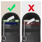 Tech-Protect KLR100 Θήκη Faraday για Κλειδιά Αυτοκινήτου Keyless με Αποκλεισμό Σήματος RFID Μαύρη