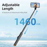 Tech-Protect L09S Bluetooth Selfie Stick με Τρίποδο - Μαύρο