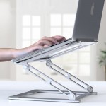 Tech-Protect Βάση για Λάπτοπ Prodesk Universal Stand - Ασημί
