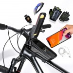 Tech-Protect V2 Universal Τσαντάκι Σκελετού Ποδηλάτου για Κινητό M Μαύρο