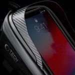Tech-Protect V2 Universal Τσαντάκι Σκελετού Ποδηλάτου για Κινητό M Μαύρο