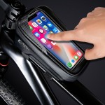 Tech-Protect V2 Universal Τσαντάκι Σκελετού Ποδηλάτου για Κινητό M Μαύρο