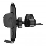 Tech-Protect® V3 CD Car Mount Βάση Κινητού Αυτοκινήτου με Ρυθμιζόμενα Άγκιστρα- Μαύρη