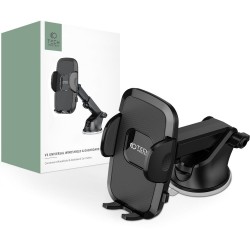 Tech-protect Βάση Κινητού Αυτοκινήτου V3 Universal Windshield and Dashboard Car Mount, Μαύρη