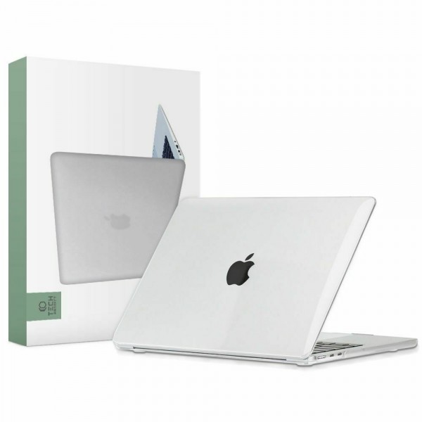 Tech-Protect Smartshell For Macbook Air AIR 13 M2-M5 2023-2026  Crystal Clear