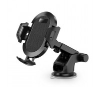 Techsuit S113 Βάση Κινητού Αυτοκινήτου με Ρυθμιζόμενα Άγκιστρα Μαύρη