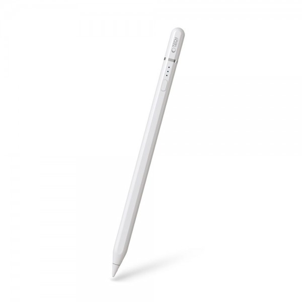 Tech-Protect Digital Magnetic Stylus Pen 3 Ψηφιακή Γραφίδα Αφής για iPad Pro 2018 μέχρι 2023/ iPad Air 2020 μέχρι 2023 σε Λευκό χρώμα