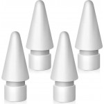 TECH-PROTECT STYLUS TIPS 4-PACK APPLE PENCIL WHITE TECH-PROTECT STYLUS TIPS 4-PACK APPLE PENCIL WHITE