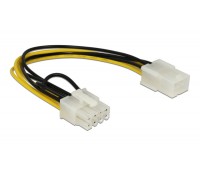 Καλώδιο Τροφοδοσίας Delock PCI Express 6-pin Θηλυκό σε 8-pin Αρσενικό 20cm