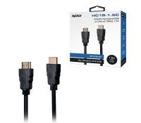 NOD HC18-1.5C| Καλώδιο High Speed HDMI με Ethernet 18Gbps, HDMI αρσ. - HDMI αρσ., 1.5m.