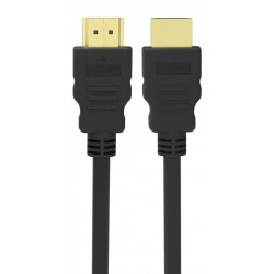 POWERTECH Καλώδιο HDMI CAB-H180 4K/60Hz, 18Gbps, Ethernet, 15m, Μαύρο