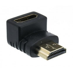 PT adapter HDMI 1.4V(F)/(M) γωνία 90 Μοίρες 