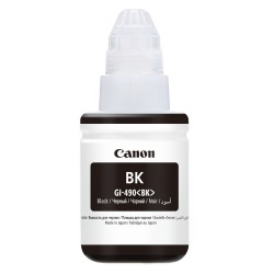 Canon GI-490BK Μαύρο Μελάνι Inkjet 135 ml (0663C001)