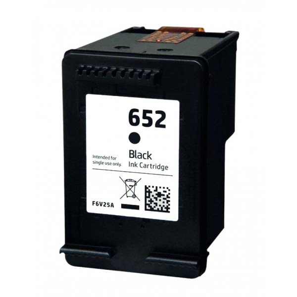 Συμβατό Inkjet για HP 652 XL, 14ml, Black INK-H652XLB