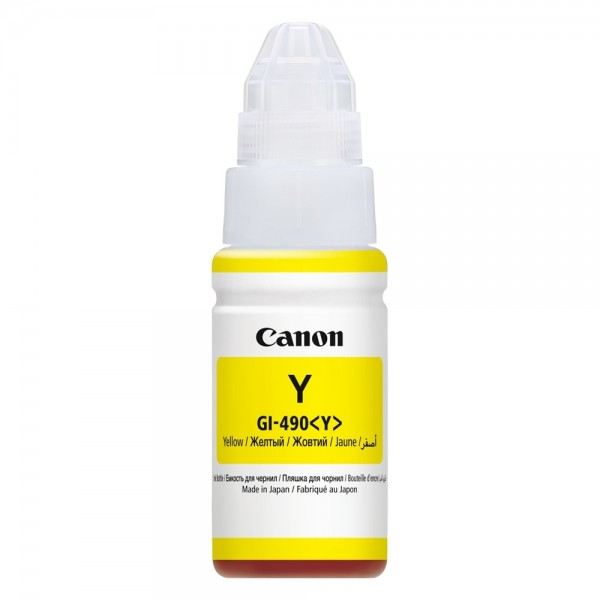 Canon Μελάνι Inkjet GI-490 Yellow (0666C001) (CAN-GI490Y)