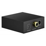 GOOBAY μετατροπέας ήχου 58493, Coaxial/Toslink σε 2x RCA, μαύρος GOOBAY μετατροπέας ήχου 58493, Coaxial/Toslink σε 2x RCA, μαύρος