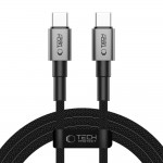 Tech-Protect UltraBoost DNA USB-C σε USB-C Καλώδιο PD 100W/5A 2m - Σκούρο Γκρι