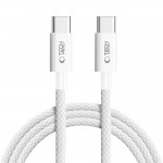 Tech-Protect Ultraboost Lite 60W/3A USB-C σε USB-C Καλώδιο 2m - Γκρι