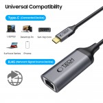 Tech-Protect UltraBoost USB-C σε RJ45 Ethernet Adapter 1000Mbps, 20cm, Μαύρο Tech-Protect UltraBoost USB-C σε RJ45 Ethernet Adapter 1000Mbps, 20cm, Μαύρο