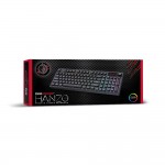 Ενσύρματο Πληκτρολόγιο Gaming RGB Zeroground KB-3800G HANZO v3.0