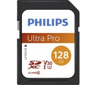 Κάρτα Μνήμης Philips SDXC Ultra Pro 128GB Class 10 UHS-I U3 V30 A1