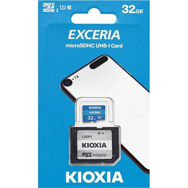 KIOXIA EXCERIA Micro SD 32GB με Adapter UHS-I U1