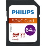 Κάρτα Μνήμης Philips SDXC Ultra Pro 64GB Class 10 V10
