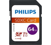 Κάρτα Μνήμης Philips SDXC Ultra Pro 64GB Class 10 V10