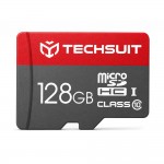 Techsuit - Memory Card THCM26 (THCM269128) - with Adapter, MicroSDHC, Class 10, 128GB - Red Techsuit - Memory Card THCM26 (THCM269128) - with Adapter, MicroSDHC, Class 10, 128GB - Red