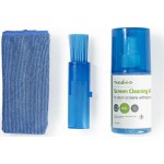 3-σε-1 κιτ καθαρισμού, 200 ml υγρό + πανάκι + βουρτσάκι|NEDIS CLSN120BU
