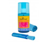 POWERTECH Σπρέι Καθαρισμού Οθόνης PT-1313 με Πανί Μικροϊνών & Βουρτσάκι, 200ml