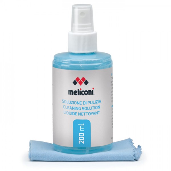 MELICONI 621001 C-200 Υγρό καθαρισμού 200 ml και πανί με μικροΐνες MELICONI 621001 C-200 Υγρό καθαρισμού 200 ml και πανί με μικροΐνες