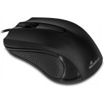 MediaRange Optical Mouse Corded 3-Button (Black, Wired) (MROS210)