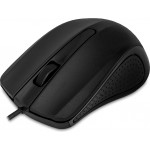 MediaRange Optical Mouse Corded 3-Button (Black, Wired) (MROS210)